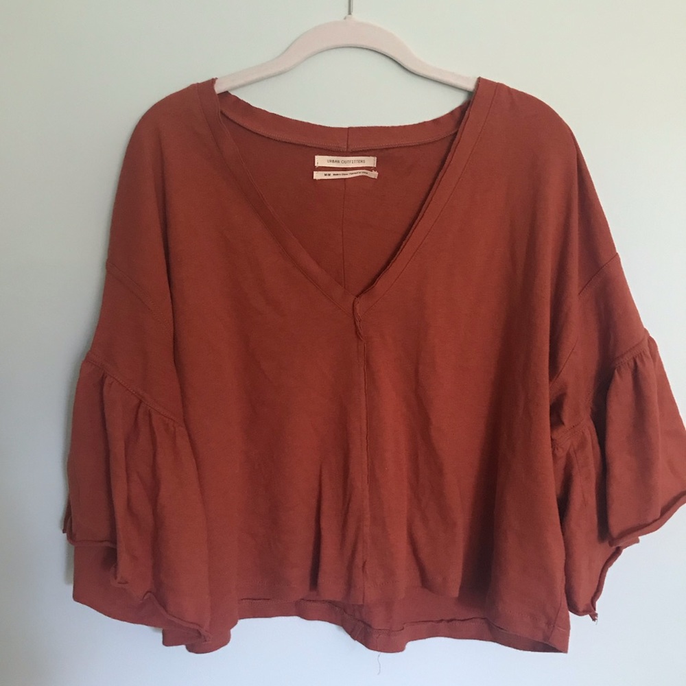 Urban Outfitters - Rust Colored Crop Top